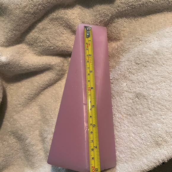 Party lite discover pillar candle- LAVENDER - Picture 4 of 7